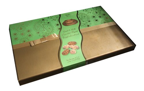 Gavarny Belgian Truffles Holiday Christmas Gift Assortment Chocolate Box 18.5oz logo