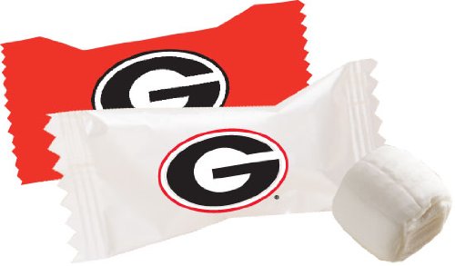 Georgia Bulldogs Tailgate Candy Mint Favors – Decorate Your Tailgate Party Table and Cheer On Your Team With This Officially Logoed and Licensed Bulldog Candy. Contains Approx. 50pc Per 7oz Bag. logo