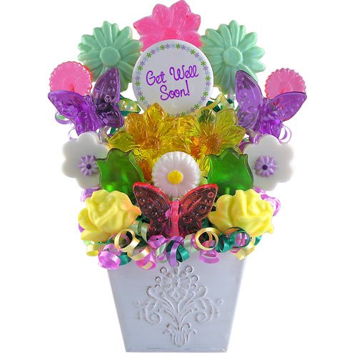 Get Well Flower Box Lollipop Bouquet logo
