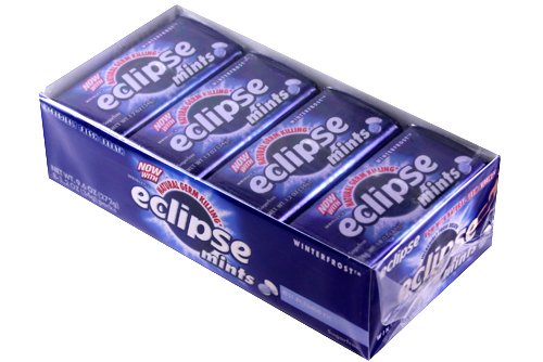 Gg8 Wrigley’s Eclipse Mints Winterfrost Artifically Flavored Sugar Free – 8 Counts Of 1.2 Oz logo
