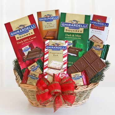 Ghiradelli Holiday Bounty Christmas Gift Idea logo