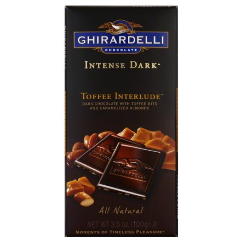 Ghirardelli Bar Toffee Interlude, 3.5000-ounces (Pack of 6) logo