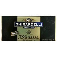 Ghirardelli Chocolate Baking Bar, 60% Cacao Bittersweet Chocolate 4oz Bar (Pack of 6) logo