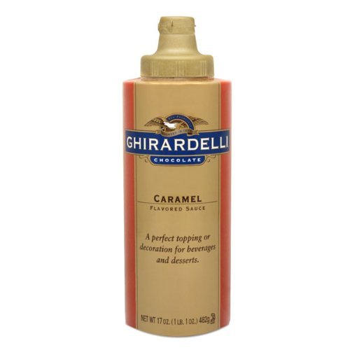 Ghirardelli Chocolate Caramel Flavored Sauce Squeeze Bottle, 17 Fl. Oz. logo