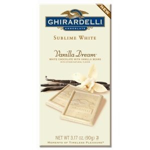 Ghirardelli Chocolate Sublime White Vanilla Dream Chocolate Bar, 3.17 Oz (6 Pack) logo