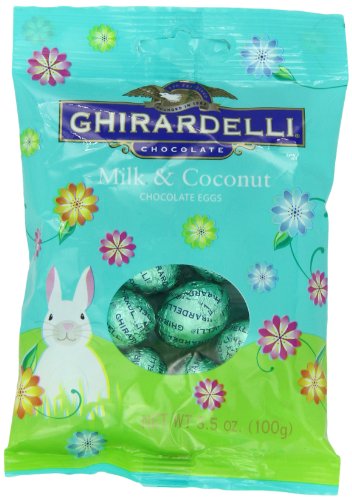 Ghirardelli Milk Chocolate and Coconut Easter Eggs, 3.5 ounce Package logo