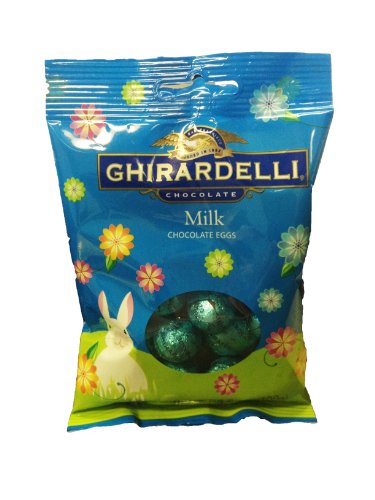 Ghirardelli Milk Chocolate Eggs 3.5 Oz. Bag (Pack of 3) logo