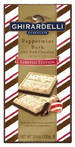 Ghirardelli Peppermint Bark With Dark Chocolate Bar, 3.5-ounce logo