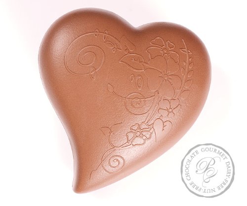 Giant Chocolate Heart Gluten Free Milk Free Nut Free logo