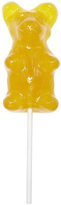 Giant Gummi Bear – On A Stick – Lemon-1 Bear logo