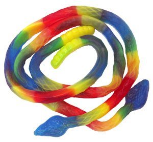 Giant Gummy Snakes Gummy Candy 7 Pound Bulk Bag logo