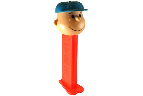 Giant Pez Candy Collectible Charlie Brown Talking Dispenser logo