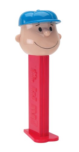 Giant Pez Charlie Brown, 1.7 Pound Box logo