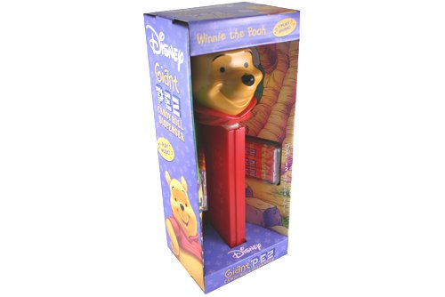 Giant Pez Winnie The Pooh, 1.74 ounce Box logo