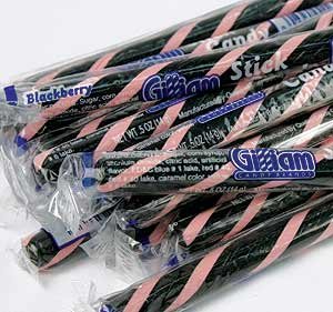 Gilliam Blackberry Old Fashion Candy Sticks – 80ct Box logo