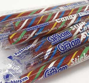 Gilliam Bubblegum Old Fashion Candy Sticks – 80ct Box logo