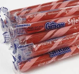 Gilliam Candy Company Old Fashioned Cinnamon Candy Sticks logo