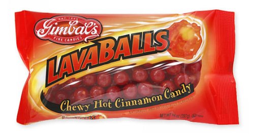 Gimbals Lava Balls Chewy Hot Cinnamon Candy, 14 Oz Bag, 6 Count logo