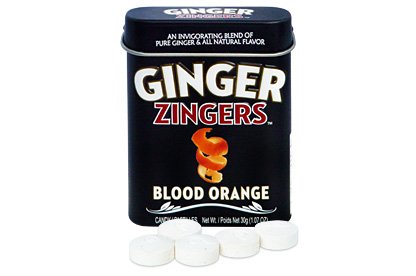 Ginger Zingers Blood Orange 1.07oz (12-pack) logo