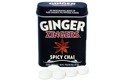 Ginger Zingers Spicy Chai 1.07oz (12-pack) logo