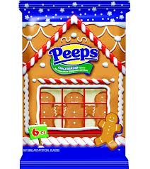 Gingerbread Flavored Marshmallow Peeps Gingerbread Men 6ct logo