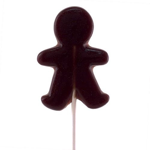 Gingerbread Man Lollipop logo