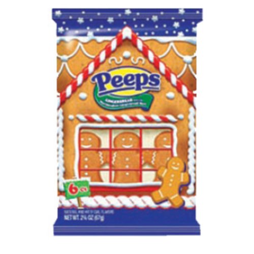 Gingerbread Men Peeps Marshmallows 1 Count logo