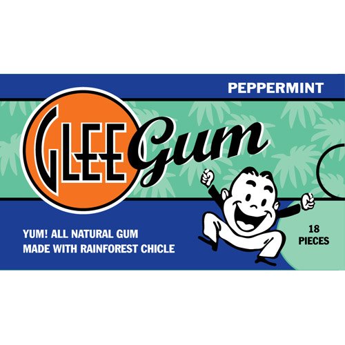 Glee Gum Peppermint, 18pc (Pack of 12) logo