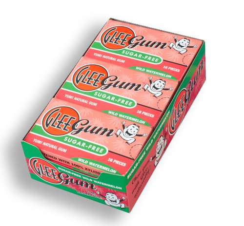 Glee Gum Sugar-free Gum Pouch, Wild Watermelon, 1 Ounce logo