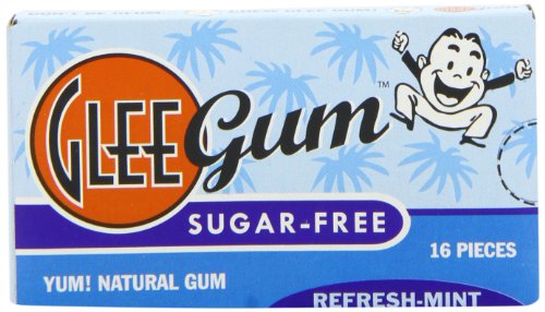 Glee Gum Sugar-free Refresh-mint, 1 ounce (Pack of 12) logo