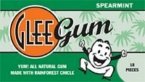 Glee Spearmint Chewing Gum ( 12×18 Ct) logo