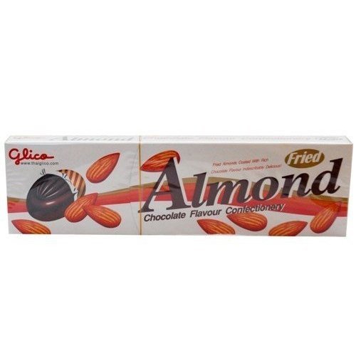 Glico Almond Chocolate 38 Grams Thailand Product logo