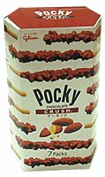 Glico Pocky Chocolate Crush (mini Pocky Sticks)-almond logo