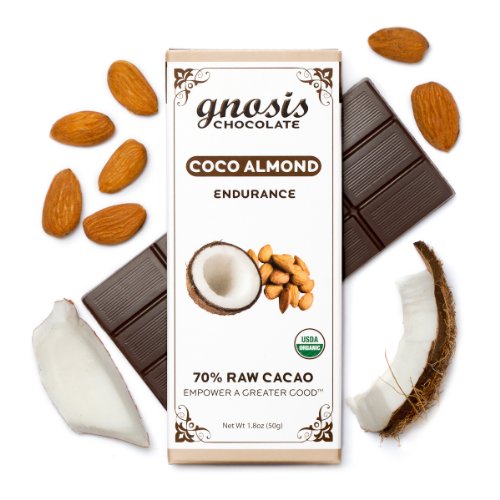 Gnosis Coco Almond Chocolate Bar logo