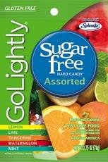 Go Lightly – Golightly Sugar Free Assorted Fruit Candy 2.75 Oz (Pack of 12) logo