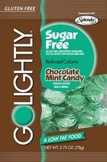 Go Lightly – Golightly Sugar Free Chocolate Mint Candy 2.75 Oz (Pack of 12) logo