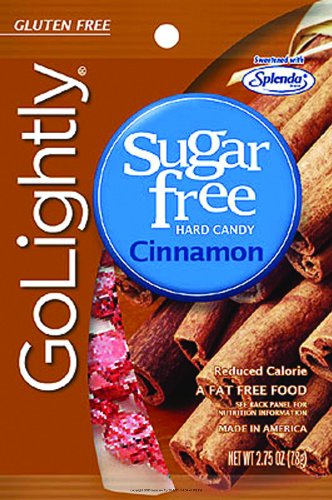 Go Lightly Sugar-free Candy For Diabetics, Go Lightly Candies Cinnamon, (1 Case, 12 Each) logo