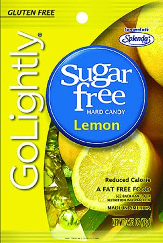 Go Lightly Sugar-free Candy For Diabetics, Go Lightly Candies Lemon, (1 Case, 12 Each) logo