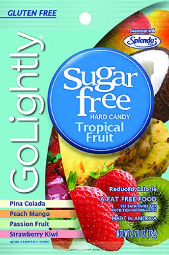 Go Lightly Sugar-free Candy For Diabetics, Go Lightly Candies Trop Fruit, (1 Each, 1 Each) logo