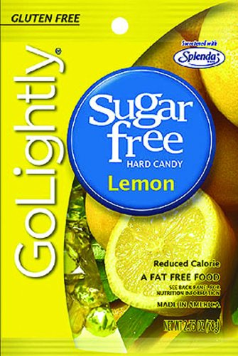 Go Lightly Sugar-free Candy For Diabetics, Lemon logo