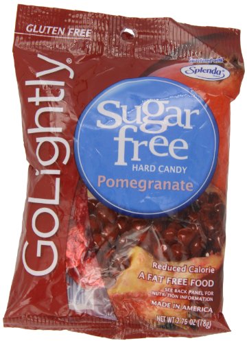 Go Lightly Sugar Free Hard Candy Pomegranate, 2.75 Oz Bag, Kosher logo