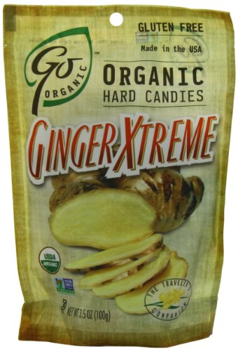 Go Naturally Hard Candy, Extreme Ginger, 3.5 Ounce (Pack of 6) logo