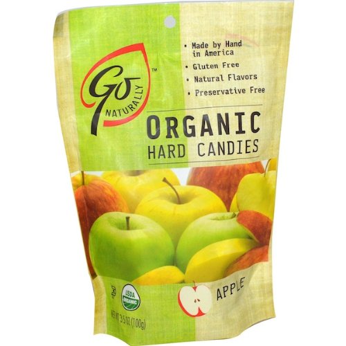 Go Naturally Organic Hard Candies Apple logo