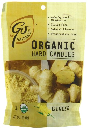 Go Naturally Usda Organic Ginger Hard Candy, 3.5 Oz Bag Of Individually Wrapped Candies logo