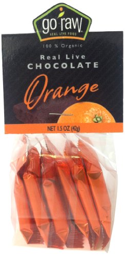 Go Raw Orange Live Chocolate Truffles 6 Pieces, 1.8-ounce logo