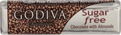 Godiva Chocoiste Sugar Free Milk Chocolate With Almonds 1.5 Oz (Pack of 8) logo