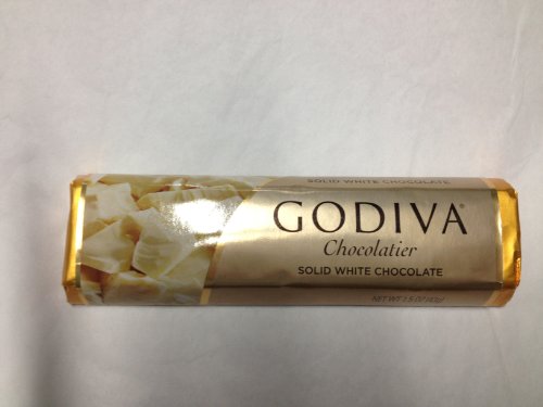 Godiva Chocolatier / Chocolate Solid White Bars 1.5oz Each (Pack of 8) logo