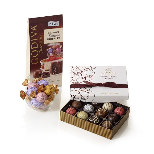 Godiva Chocolatier Dessert Lovers Gift Set logo