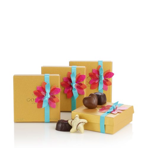 Godiva Chocolatier Gold Favor (set Of 4) 4 Pieces logo