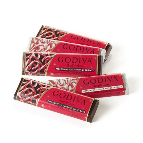 Godiva Chocolatier Holiday Truffle Bar Gift Pack logo